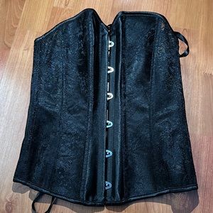 adore me xs strapless corset top